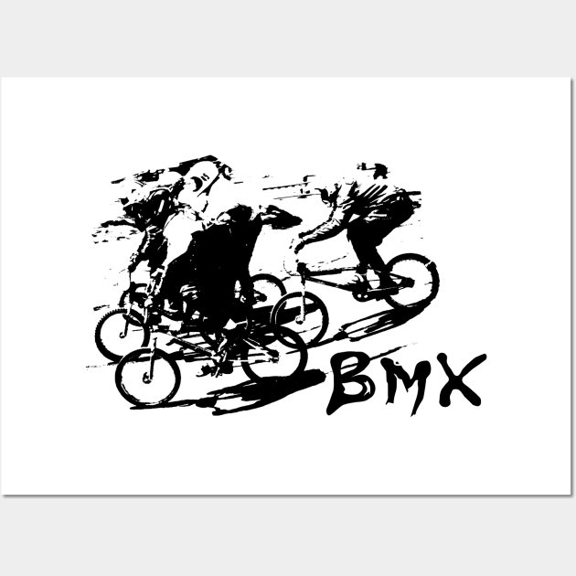 BMX Wall Art by rickylabellevie